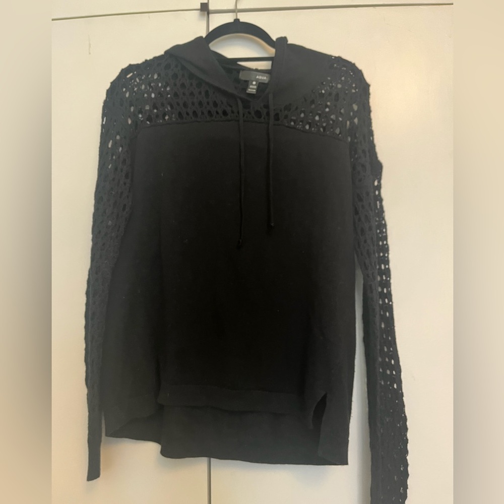 Crochet Aqua Sweater